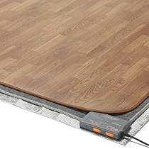 木目調　ホットカーペット Amazon | 木目調ホットカーペット・カバー ウッディ 3畳用