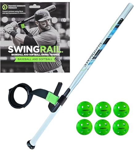 Amazon | SWINGRAIL 野球/ソフトボールスイングトレーナーエイド (2