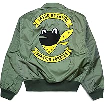 美品 ヒューストン フライトジャケット CPU-36/P オリーブ XL 美