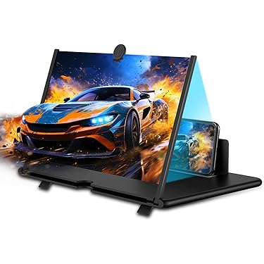 ✨️大人気✨️3D拡大スクリーン スマートフォン用 スマホ 拡大鏡 拡大 スクリーンアップ スマホ拡大鏡 高清