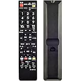 ZitFRi テレビリモコン SHARP シャープ AQUOSアクオス テレビ用 汎用リモコン 簡単 設定不要 電池を入れるだけで使える