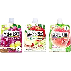 Amazon.co.jp: マンナンライフ 蒟蒻畑 蒟蒻ゼリー こんにゃくゼリー