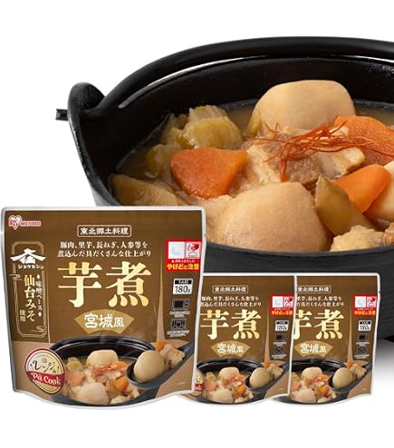 Amazon.co.jp: 三和缶詰 すぐ食べられる山形いも煮 130g : 食品・飲料