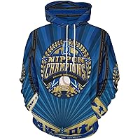 横浜DeNAベイスターズ　パーカー Amazon.co.jp: [misdozcq] 横浜DeNAベイスターズ メンズパーカー プル