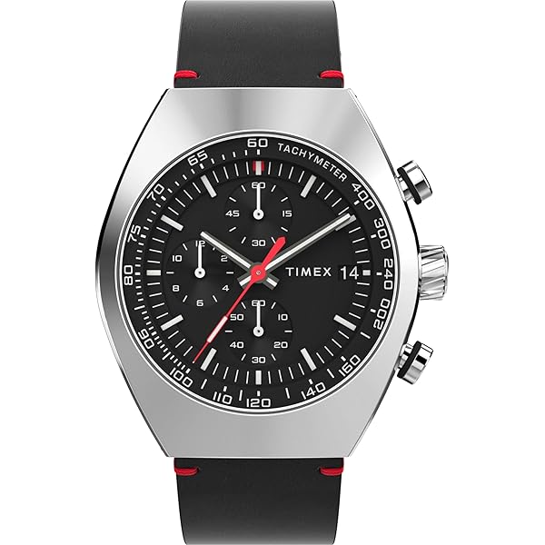 TIMEX クロノグラフ 腕時計 ブラック 61U3vPf6JPL._AC_UL210_SR210,