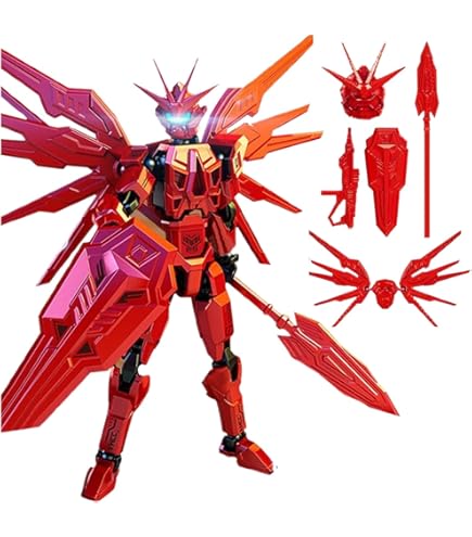 Amazon.co.jp: 組み立て ポージング 戦闘フィギュア（武器パーツ5種類