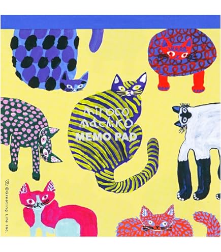 Amazon.co.jp: グリーティングライフ ミロコマチコ スクエア メモ あ