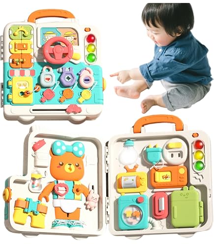 Amazon.co.jp: Scifimp 木製ボール トラッカーは、幼児向けの知育玩具