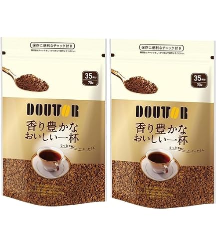 Amazon.co.jp: ドトールコーヒー インスタントコーヒー 深みとコクの