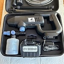 スマートモンスター 高圧洗浄機 充電式 洗車 ベランダ掃除 お湯洗い