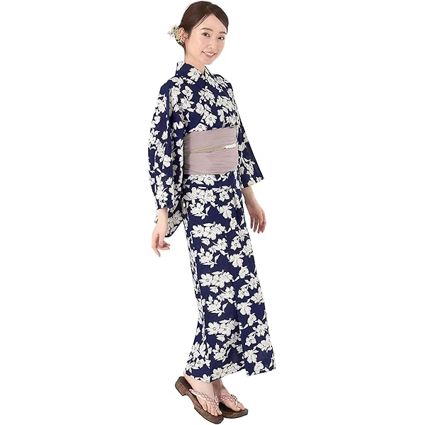 美品♡グレイル♡3点セット2Wayオーガンジー花柄セパレート浴衣/二部式 GRL グレイル 浴衣 3点セット2Wayオーガンジー花柄セパレート