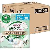 ポイズ肌ケアパッド【ナチュラルコットン100％】多い時も安心18枚 ✕6個セット Amazon | ポイズ 肌ケアパッド ナチュラルコットン100% 多い時も