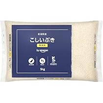 Amazon.co.jp: by Amazon 新潟県産 みずほの輝き 無洗米 5kg 令和7年産