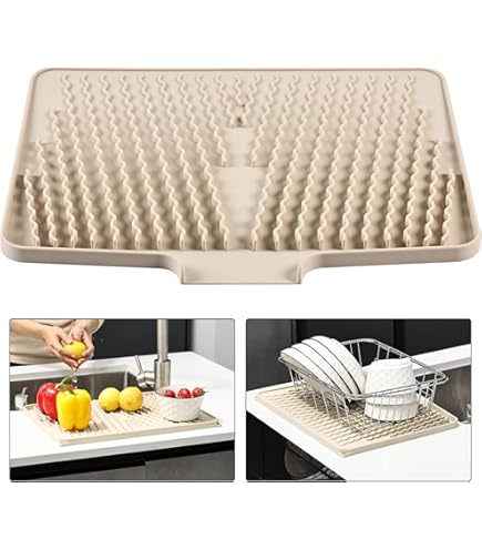 Amazon.co.jp: ILLUMS水切りマット 2個セット : ホーム＆キッチン