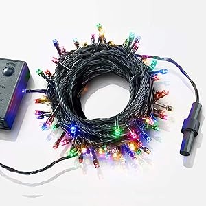 イルミネーション ライト LED 100球 ストレートタイプ 10m メモリー 機能 内蔵 コントローラー 付 カラー…