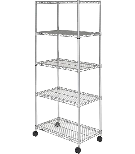 Amazon｜ルミナス メタルラック ルミナススリム 5段 【ネット限定