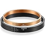 [ＪＥＷＥＬＲＹＷＥ] ファション ロマンチック ペアバングル カップルブレスレット LOVE モチーフ 無料刻印(誕生日 記念日 名前など刻印可能) シンプル オシャレン ピンクゴールド