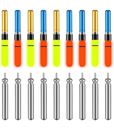 Bite Stick LED Fishing Glow Sticks (4 Pack) Rechargeable