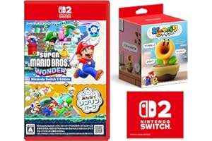 スーパーマリオブラザーズ ワンダー Nintendo Switch 2 Edition + みんなでリンリンパーク -Switch2 + 【任天堂純正品】おしゃべりフラワー 【Amazon.co.jp限定】特典 Nintendo Switch 2 ロ
