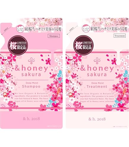 Amazon | 【限定デザイン サクラ 2024 Limited】 &honey (アンドハニー
