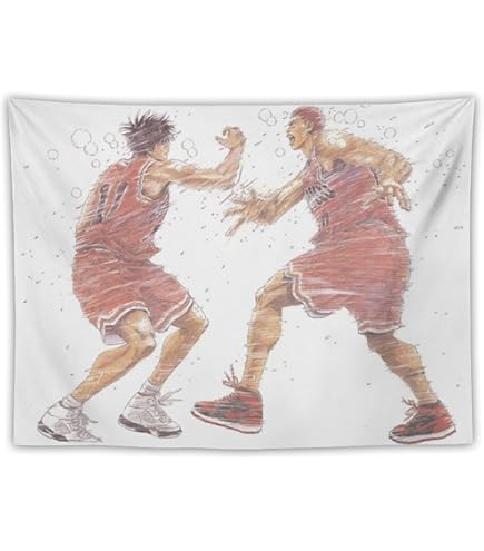 SLAM DUNK スラムダンク タペストリー Amazon.co.jp: スラムダンク タペストリー おしゃれ 壁掛け 壁飾り