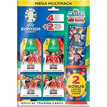 Amazon.co.jp: Topps公式ユーロ2024マッチアタックスメガマルチ
