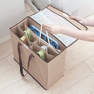 Amazon Co Jp ベルメゾン ハンガー 収納 ボックス 洗濯ハンガー 収納 ピンチ ランドリー収納 ベージュ ホーム キッチン