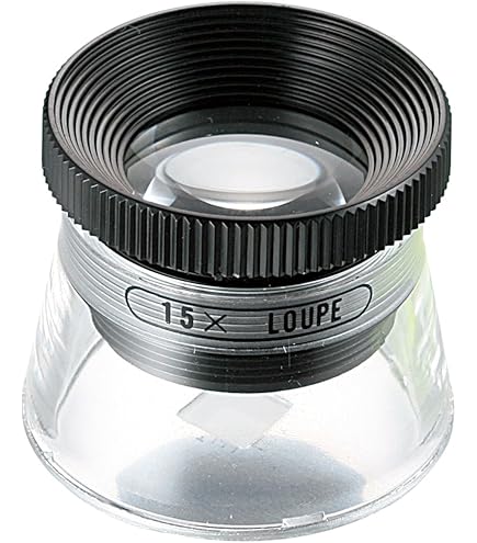 Amazon | ETSUMI ルーペ 15倍 レンズ径20mm E-203 | ルーペ 通販