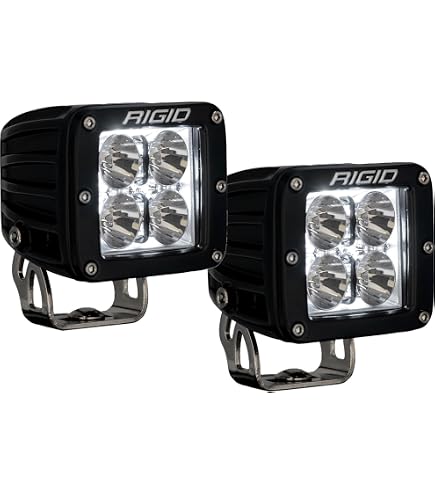 Rigid Industriesワークライト2個セット Amazon.co.jp: 322613 RIGID D-XL PRO | 運転 | ペア (2個セット) LED