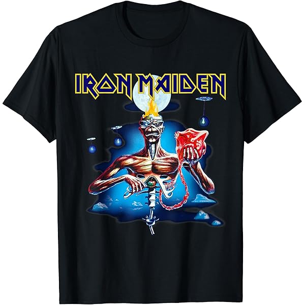 Amazon.co.jp: Iron Maiden - 7th Son Duo T-Shirt : Clothing