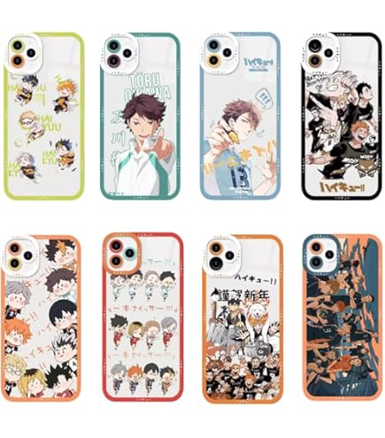 Amazon.co.jp: BOKNI ハイキュー スマホケース iPhone16用 ケース TPU