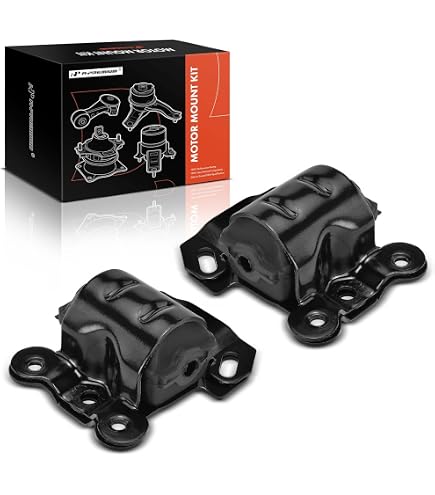 MaXpeedingrods Universal Engine Motor Mount Kit | Fits Chevy Small/Big Block SBC BBC 350 4.3L V6 | Polyurethane Bushing Frame Mounts