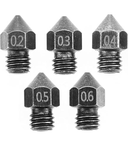 Amazon.co.jp: FLASHFORGE 3dプリンター ノズル 0.4mm 3Dプリンター