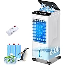 Amazon | 【2026最新進化】冷風機 冷風扇 冷風扇風機【3方向で吸水し冷