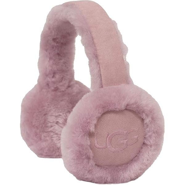 UGG アグ　イヤーマフ　シープスキン　チェスナット ファー付きイヤーマフ アグ UGG 17651 W シープスキン ブルートゥース イヤーマフ （チェス