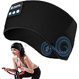 Bluetooth Headband Wireless Sleep Headphones, TOPOINT Music Sports Sleeping Headband Headphones for Workout, Jogging, Yoga, B