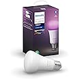 Philips Hue(フィリップスヒュー) スマート電球 スマートLED電球 LED電球 E26 ライト 照明 ランプ Alexa対応 フルカラー 電球色 昼白色 60W形相当 調光 Echo Google Home Siri 【日本正規品】 フル
