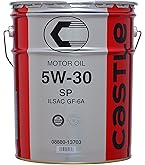キャッスル 5W-30 エンジンオイル ILSAC GF-6A 20L トヨタ キャッスル・エンジンオイル SP 5W30 20L缶