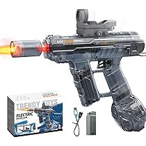 Amazon | [Luvian]2026new 電動水鉄砲 高速連射式（1/2セット）電動