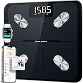 Etekcity Scale for Body Weight and Fat Percentage, Black