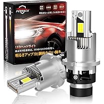 Amazon | Perrace D2S LED ヘッドライト 爆光 18000lm高輝度 35W