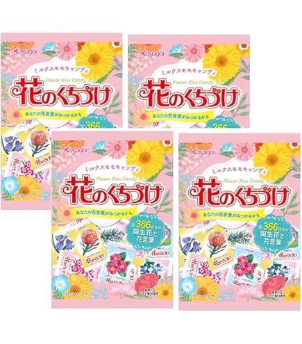 Amazon.co.jp: 春日井製菓 花のくちづけ 135g×12袋（ケース販売