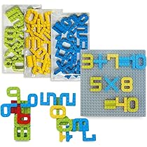 Amazon.co.jp: MOJIBLOCK 数字ブロック【プラスパック 3色