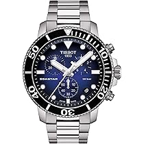 ティソ 腕時計 TISSOT シースター 1000 クロノグラフ ティソ シースター 1000クォーツ クロノグラフ」に鮮やかな