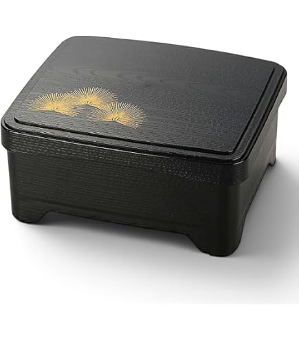 Amazon.co.jp: 福井クラフト(Fukui Craft) 重箱 赤 16.7x14.3x8cm