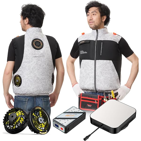 Amazon.co.jp: [Letibe] 【日本優良企業】 37460mAh 42V 空調作業服