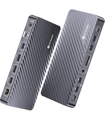 Amazon.co.jp: j5create USB Type-C Dock with Dual 4K HDMI