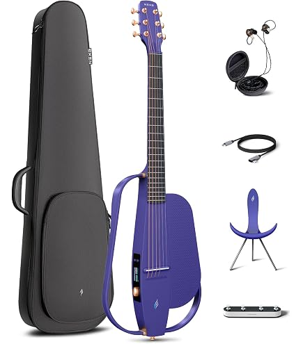 Aerobandスマートギター バッグ＋マイク＋アクセサリーセット付き Amazon | AeroBand Guitar シリコーン弦付きスマートギター、取り外し