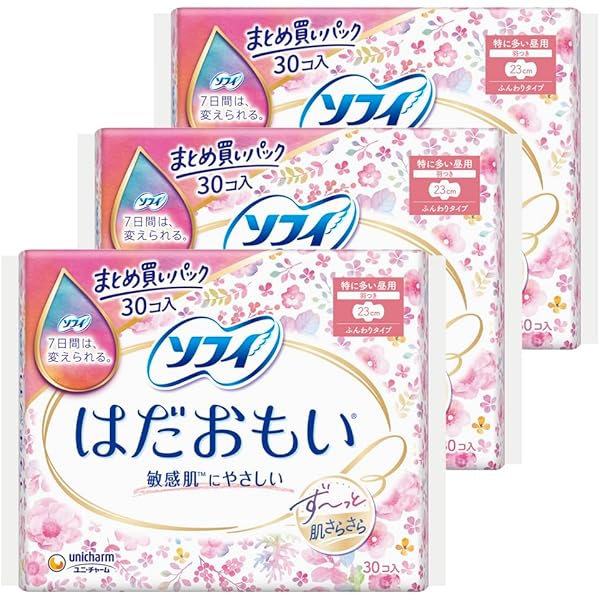 Amazon.co.jp: 【まとめ買い】ソフィ はだおもい 特に多い日の昼
