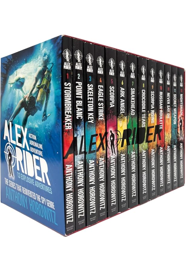 Alex Rider 10 Book Collection : Anthony Horowitz, Walker Books
